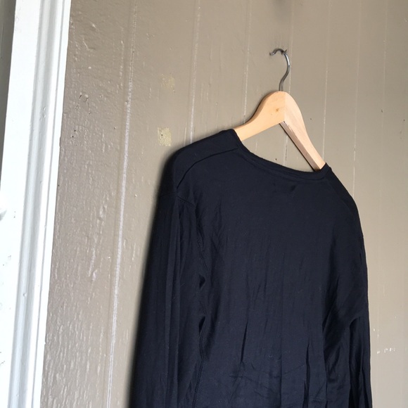 Madewell long sleeve black top - Picture 8 of 9